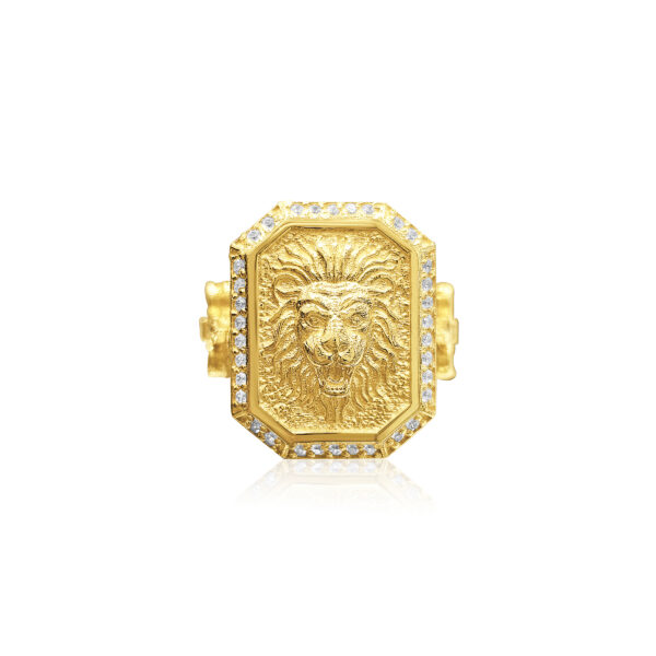 Men's gold ring