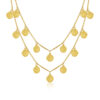 Gold layered necklace